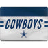 NFL Dallas Cowboys White Striped MacBook Pro 14in (2021-24) Skin