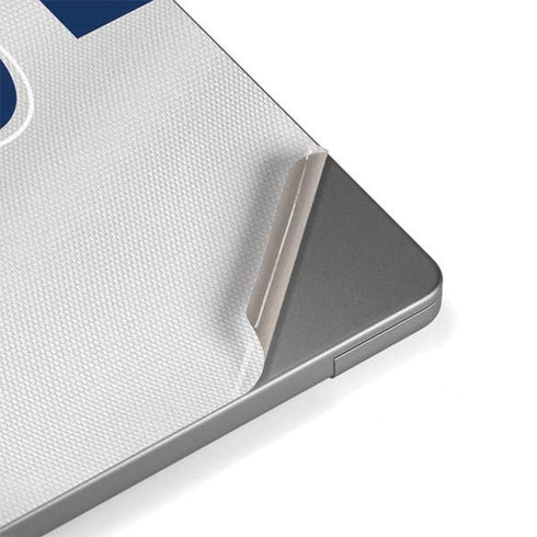 NFL Dallas Cowboys White Striped MacBook Pro 14in (2021-24) Skin