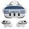 NFL Dallas Cowboys White Striped Meta Quest 3 Skin