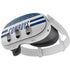 NFL Dallas Cowboys White Striped Meta Quest 3 Skin