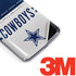 NFL Dallas Cowboys White Striped Moto E5 Plus Skin