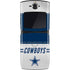 NFL Dallas Cowboys White Striped Motorola RAZR Skin