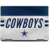 NFL Dallas Cowboys White Striped Notebook 9 Pro 13in (2017) Skin