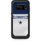 NFL Dallas Cowboys White Striped Otterbox Commuter Galaxy Skin