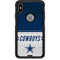 NFL Dallas Cowboys White Striped Otterbox Commuter iPhone Skin