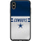 NFL Dallas Cowboys White Striped Otterbox Symmetry iPhone Skin