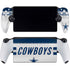 NFL Dallas Cowboys White Striped PlayStation Portal Remote Player Skin