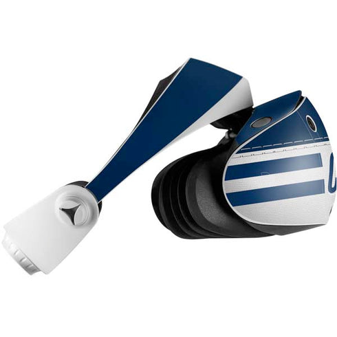 NFL Dallas Cowboys White Striped PlayStation VR2 Skin
