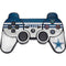 NFL Dallas Cowboys White Striped PS3 Dual Shock wireless controller Skin