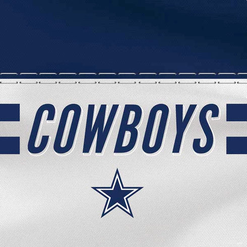 NFL Dallas Cowboys White Striped PS4 Controller Skin
