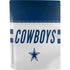 NFL Dallas Cowboys White Striped PS5 Console Skin