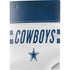NFL Dallas Cowboys White Striped PS5 Digital Edition Console Skin