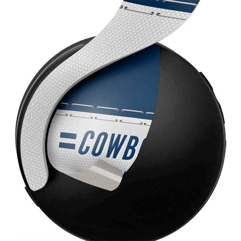 NFL Dallas Cowboys White Striped PULSE 3D Wireless Headset for PS5 Skin