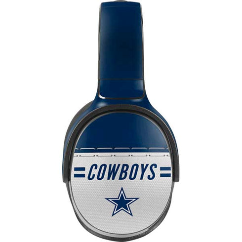 NFL Dallas Cowboys White Striped Skullcandy Venue Skin