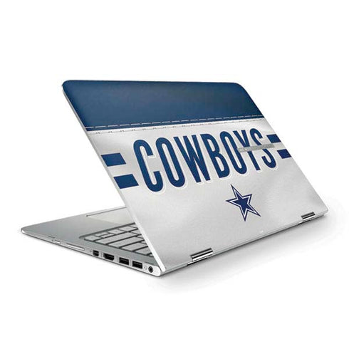 NFL Dallas Cowboys White Striped HP Spectre Skin