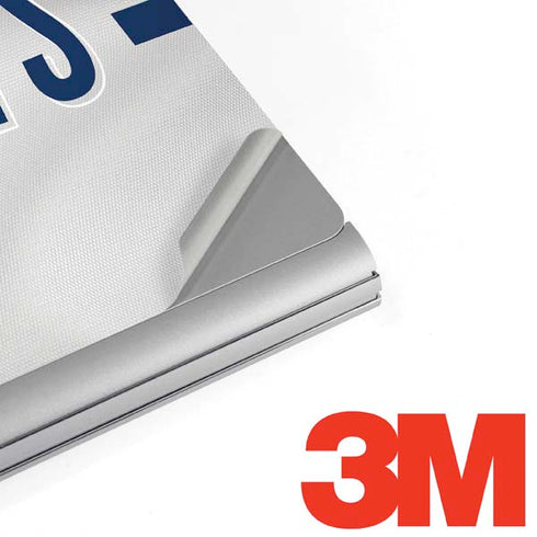 NFL Dallas Cowboys White Striped Surface Book 2 15in Skin