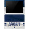 NFL Dallas Cowboys White Striped Surface Go Skin
