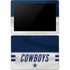 NFL Dallas Cowboys White Striped Surface Go Skin