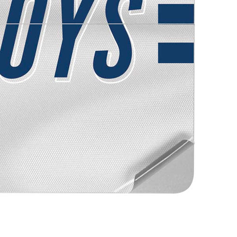 NFL Dallas Cowboys White Striped Surface Laptop Studio Skin