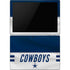 NFL Dallas Cowboys White Striped Surface Pro 6 Skin