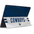 NFL Dallas Cowboys White Striped Surface Pro 6 Skin