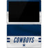 NFL Dallas Cowboys White Striped Surface Pro 7 Skin