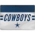 NFL Dallas Cowboys White Striped Surface Pro 8 Skin