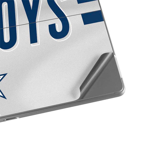 NFL Dallas Cowboys White Striped Surface Pro 8 Skin
