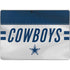 NFL Dallas Cowboys White Striped Surface Pro 9 Skin