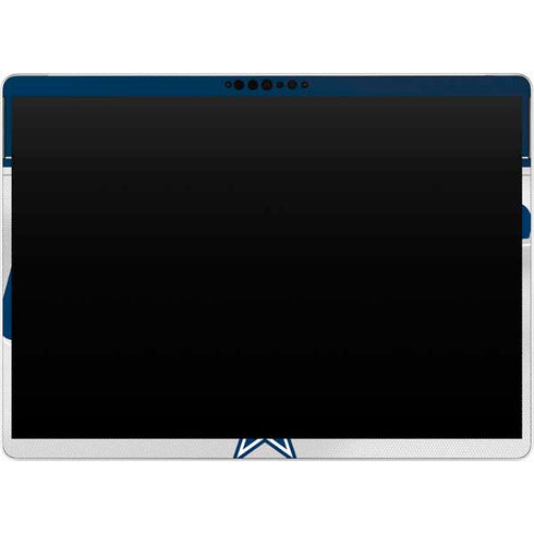 NFL Dallas Cowboys White Striped Surface Pro 9 Skin