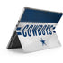 NFL Dallas Cowboys White Striped Surface Pro 9 Skin