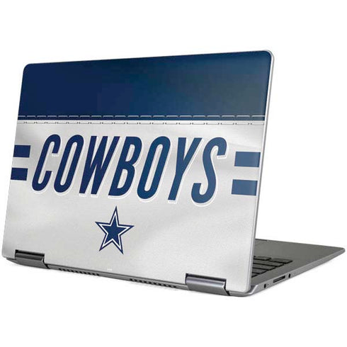 NFL Dallas Cowboys White Striped Yoga 710 14in Skin
