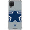 NFL Dallas Cowboys Zone Block Galaxy A12 Clear Case