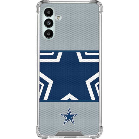 NFL Dallas Cowboys Zone Block Galaxy A13 5G Clear Case