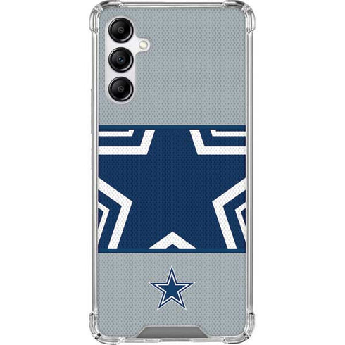NFL Dallas Cowboys Zone Block Galaxy A14 5G Clear Case
