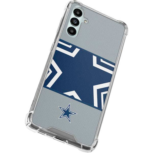 NFL Dallas Cowboys Zone Block Galaxy A14 5G Clear Case