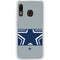 NFL Dallas Cowboys Zone Block Galaxy A20 Clear Case