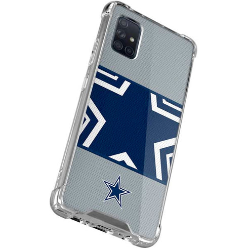 NFL Dallas Cowboys Zone Block Galaxy A51 5G Clear Case