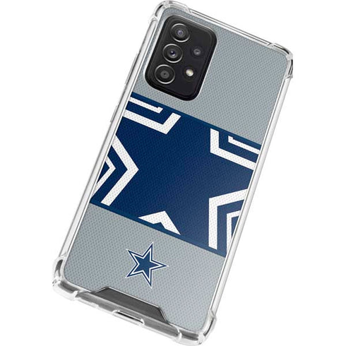 NFL Dallas Cowboys Zone Block Galaxy A52 5G Clear Case