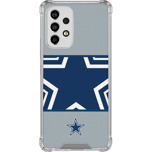 NFL Dallas Cowboys Zone Block Galaxy A53 5G Clear Case