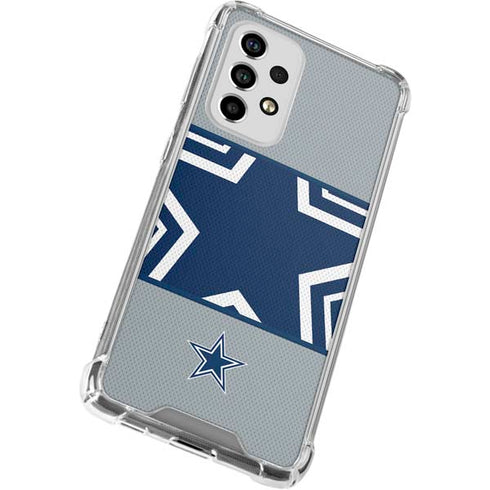 NFL Dallas Cowboys Zone Block Galaxy A53 5G Clear Case