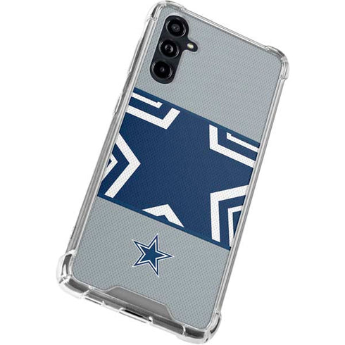 NFL Dallas Cowboys Zone Block Galaxy A54 5G Clear Case
