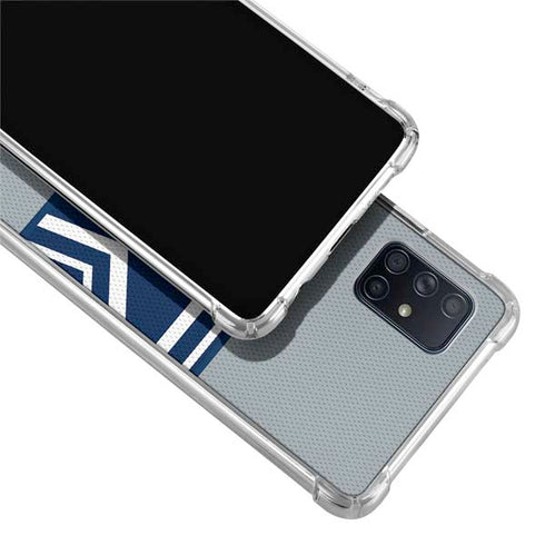 NFL Dallas Cowboys Zone Block Galaxy A71 5G Clear Case