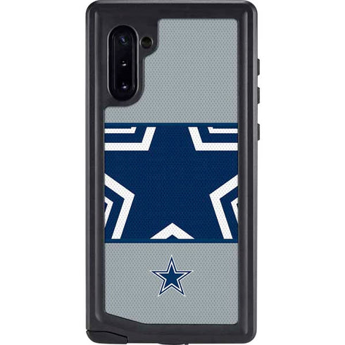 NFL Dallas Cowboys Zone Block Galaxy Note 10 Waterproof Case