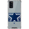 NFL Dallas Cowboys Zone Block Galaxy Note20 5G Clear Case