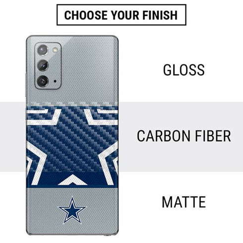 NFL Dallas Cowboys Zone Block Galaxy Note20 5G Skin