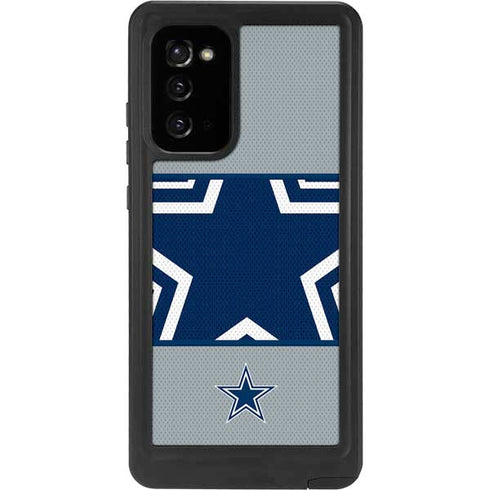 NFL Dallas Cowboys Zone Block Galaxy Note20 5G Waterproof Case
