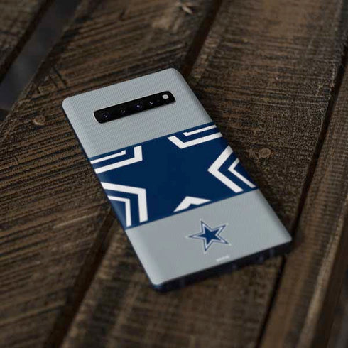 NFL Dallas Cowboys Zone Block Galaxy S10 Plus Skin