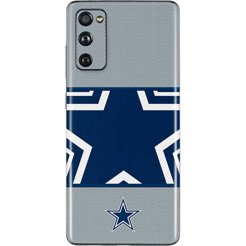 NFL Dallas Cowboys Zone Block Galaxy S20 Fan Edition Skin
