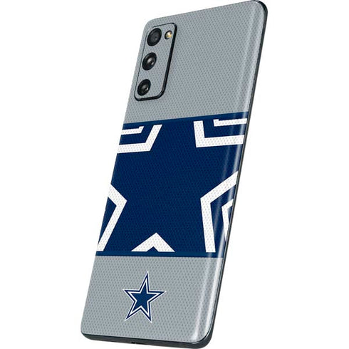 NFL Dallas Cowboys Zone Block Galaxy S20 Fan Edition Skin